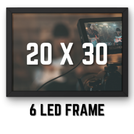 6 led frames 20x30 (with Operator)